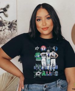Dallas Mavericks Doncic Dallas Stars Benn Texas Rangers Dallas Cowboy Prescott Signatures shirt