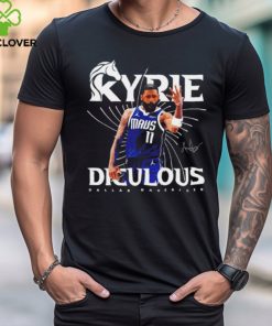 Dallas Mavericks Kyrie Irving Left Hand Celebration Signature T Shirt