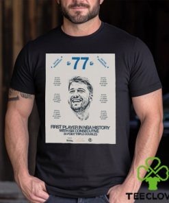 Dallas Mavericks Luka Doncic Is First Player In Nba History With Six Consecutive 30 point Triple Doubles Shirt 1 Dallas Mavericks Luka Doncic Is First Player In Nba History With Six Consecutive 30 point Triple Doubles Shirt