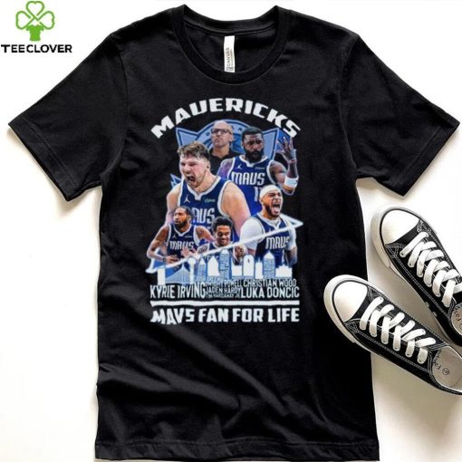 Dallas Mavericks Mavs Fan For Life Skyline Shirts