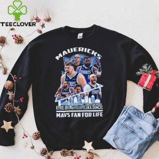 Dallas Mavericks Mavs Fan For Life Skyline Shirts