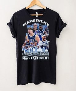 Dallas Mavericks Mavs Fan For Life Skyline Shirts