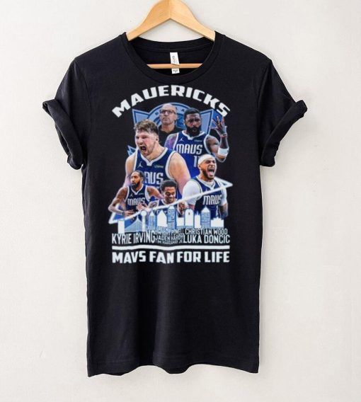 Dallas Mavericks Mavs Fan For Life Skyline Shirts