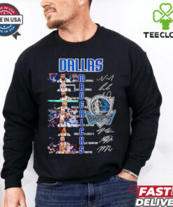 Dallas Mavericks Naji Marshall Luka Doncic Kyrie Irving signatures shirt