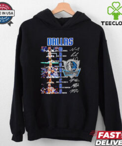 Dallas Mavericks Naji Marshall Luka Doncic Kyrie Irving signatures shirt
