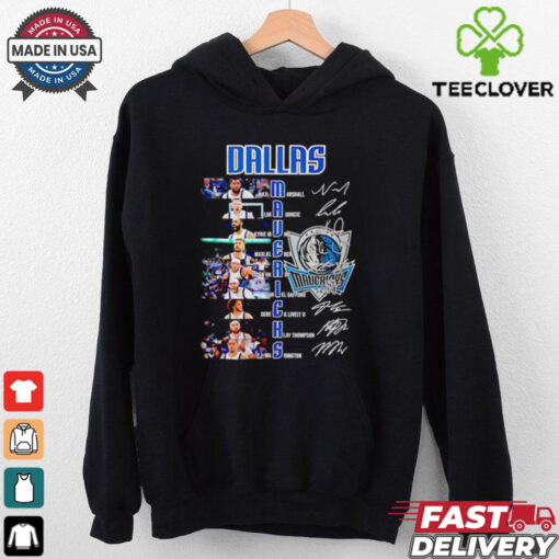 Dallas Mavericks Naji Marshall Luka Doncic Kyrie Irving signatures shirt