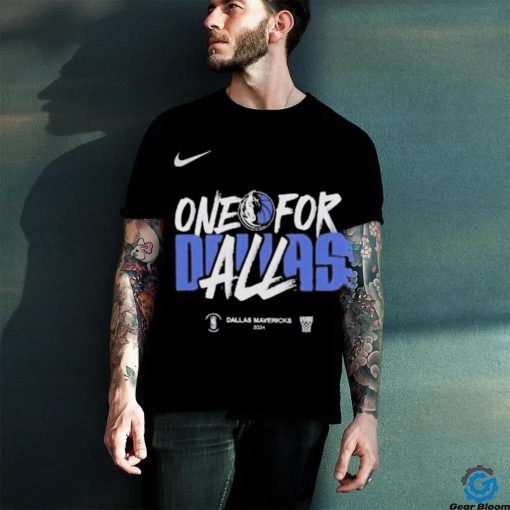 Dallas Mavericks Nike 2024 NBA Playoffs Mantra One For All Unisex T Shirt