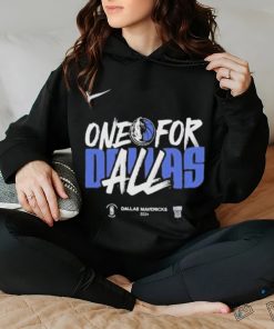 Dallas Mavericks Nike 2024 NBA Playoffs Mantra One For All Unisex T Shirt