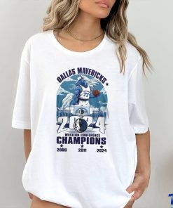 Dallas Mavericks West Con Champs 2024 shirt