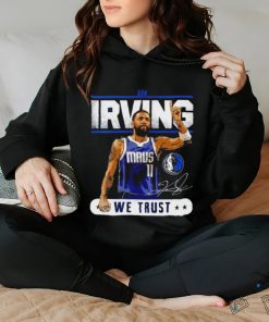 Dallas Mavericks in Kyrie Irving we trust signature retro shirt