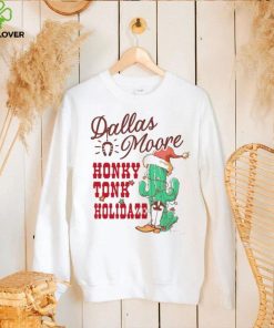 Dallas Moore Cowboy Christmas Honky Tonk Holidaze Shirt