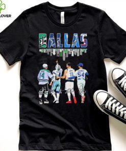 Dallas Skyline Sports Team Players Signatures Shirt