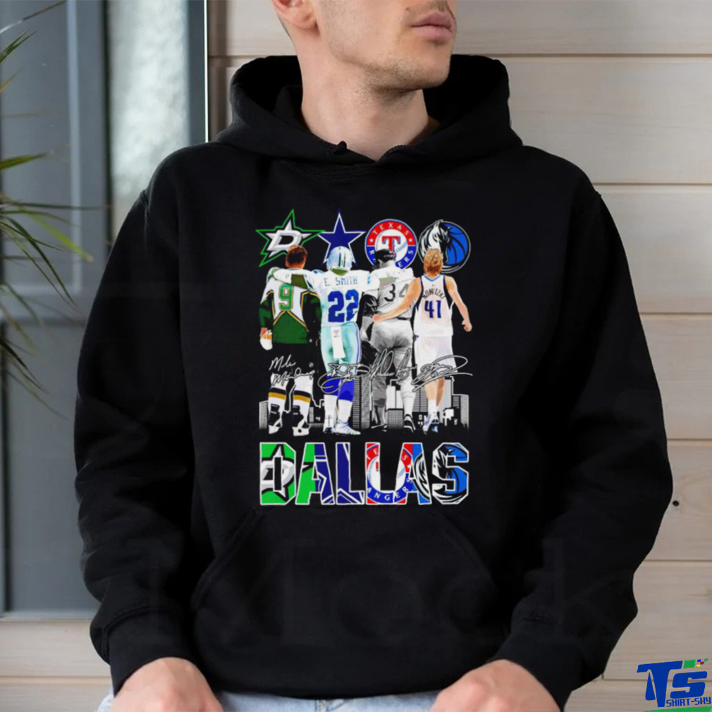 Dallas Stars Dallas Cowboys Texas Rangers Dallas Mavericks signature Dallas City 2023 shirt Dallas Stars Dallas Cowboys Texas Rangers Dallas Mavericks signature Dallas City 2023 shirt