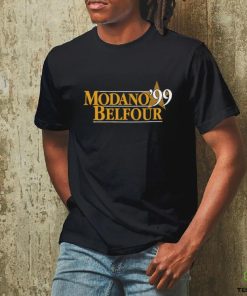 Dallas Stars Mike Modano and Ed Belfour 1999 retro shirt