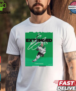 Dallas Stars NHL Signed Esa Lindell 5 Year Signature Poster t shirt