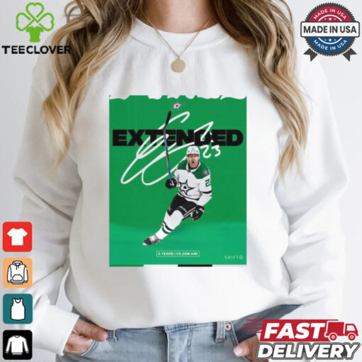 Dallas Stars NHL Signed Esa Lindell 5 Year Signature Poster t shirt