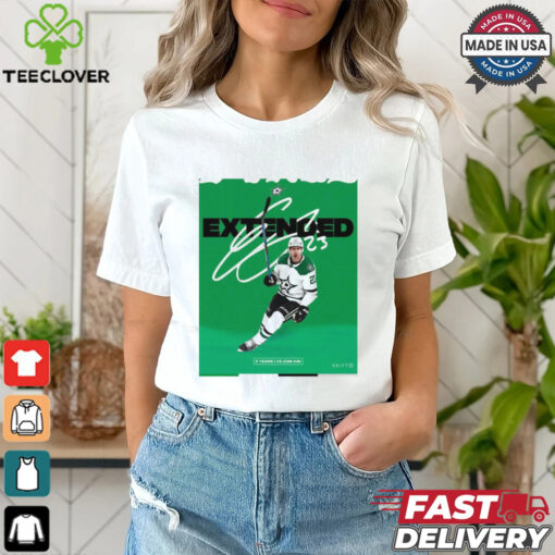 Dallas Stars NHL Signed Esa Lindell 5 Year Signature Poster t shirt