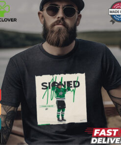 Dallas Stars NHL Signed Thomas Harley 2 Year Poster t shirt