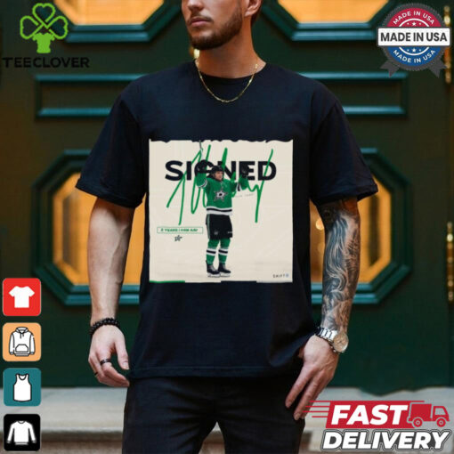 Dallas Stars NHL Signed Thomas Harley 2 Year Poster t shirt