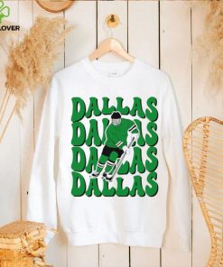 Dallas Stars NHL ice hockey player cartoon shirt 1 Dallas Stars NHL ice hockey player cartoon shirt