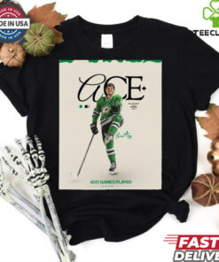 Dallas Stars Roope Hintz 400 Games Played Signature NHL Poster t shirt