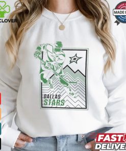 Dallas Stars Starter Heather Gray Player Grid T Shirt
