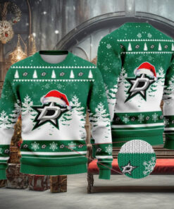 Dallas Stars Sweater, Unique Christmas Gift Idea for Hockey Lovers