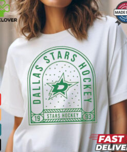 Dallas Stars Uphill Stained Glass T Shirt 1 Dallas Stars Uphill Stained Glass T Shirt