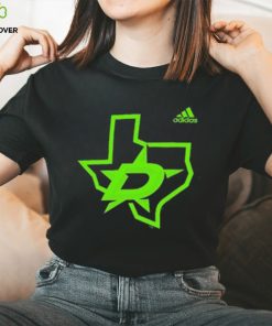 Dallas Stars adidas Black Alternate Logo Shirt