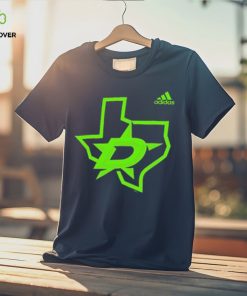 Dallas Stars adidas Black Alternate Logo Shirt