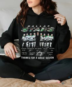 Dallas stars thank you for a great season fan 2024 hoodie, sweater, longsleeve, shirt v-neck, t-shirt