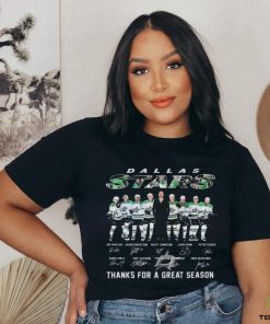 Dallas stars thank you for a great season fan 2024 hoodie, sweater, longsleeve, shirt v-neck, t-shirt