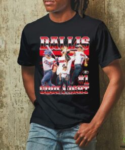Dallis Goodnight Georgia Bulldogs player collage shirt
