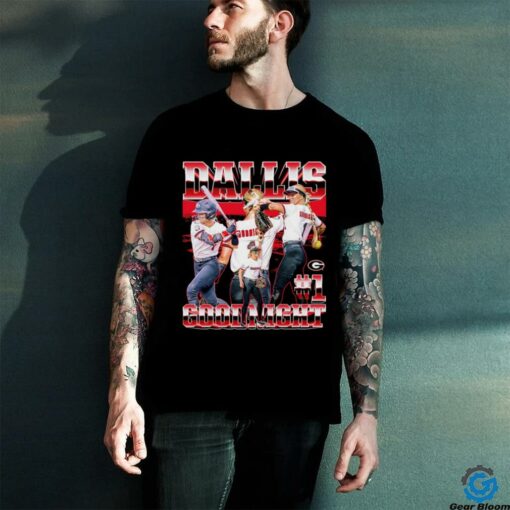 Dallis Goodnight Georgia Bulldogs player collage shirt