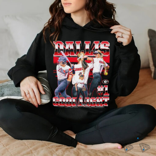 Dallis Goodnight Georgia Bulldogs player collage shirt