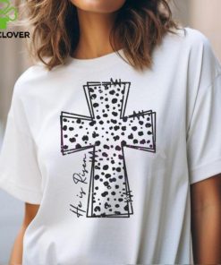 Dalmatian Cross He is Risen Happy Easter shirt