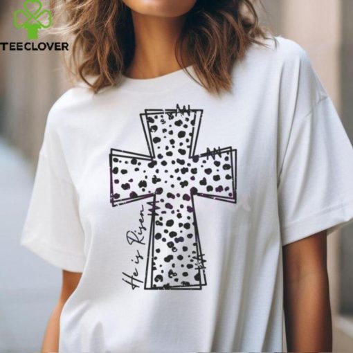 Dalmatian Cross He is Risen Happy Easter hoodie, sweater, longsleeve, shirt v-neck, t-shirt