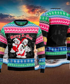 Dalmatian Dog Ugly Xmas Sweater