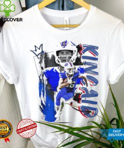 Dalton Kincaid number 86 Buffalo Bills football player pose poster shirt