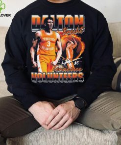 Dalton Knecht Tennessee Volunteers Number 3 Signature t shirt