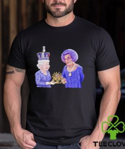 Dame Edna Everage And Queen Elizabeth Ii By James Brennan shirt 1 Dame Edna Everage And Queen Elizabeth Ii By James Brennan shirt