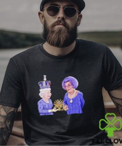 Dame Edna Everage And Queen Elizabeth Ii By James Brennan shirt 2 Dame Edna Everage And Queen Elizabeth Ii By James Brennan shirt