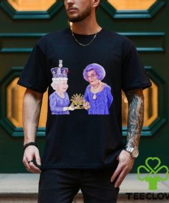 Dame Edna Everage And Queen Elizabeth Ii By James Brennan shirt 3 Dame Edna Everage And Queen Elizabeth Ii By James Brennan shirt