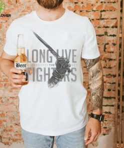 Damen Part Two Long Live The Fighters Distressed Chest Poster T Shirt