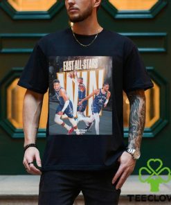 Damian Lillard Giannis Antetokounmpo East All time win poster shirt