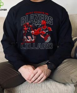 Damian Lillard Portland Trail Blazers Franchise All Time Scoring Leader shirt