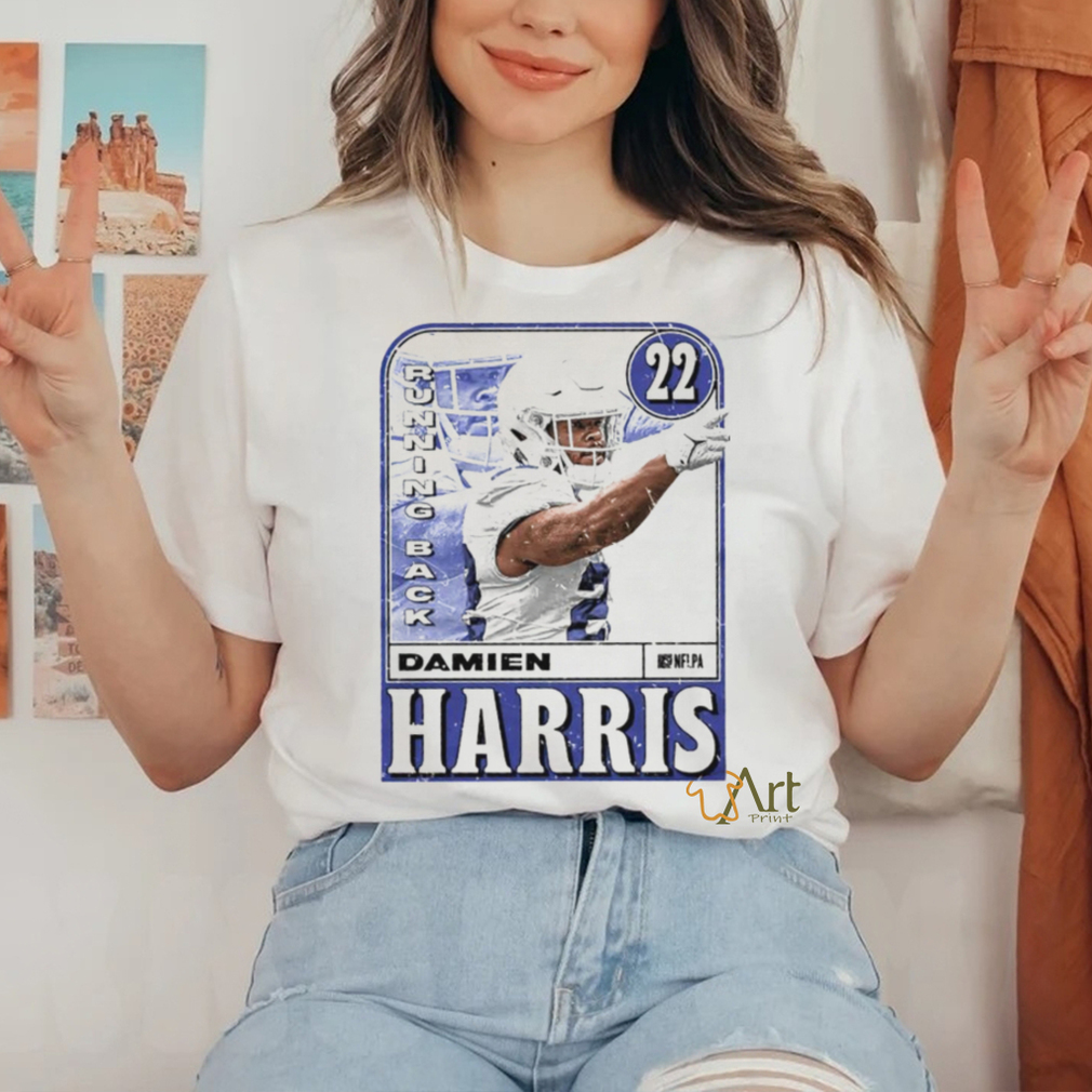 Damien Harris 22 Buffalo Bills running back graphic shirt Damien Harris 22 Buffalo Bills running back graphic shirt