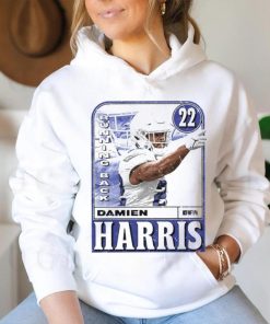 Damien Harris 22 Buffalo Bills running back graphic shirt 3 Damien Harris 22 Buffalo Bills running back graphic shirt