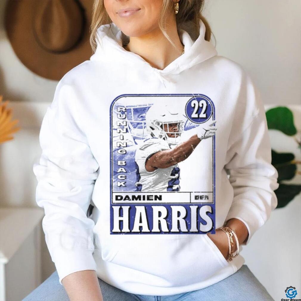 Damien Harris 22 Buffalo Bills running back graphic shirt Damien Harris 22 Buffalo Bills running back graphic shirt