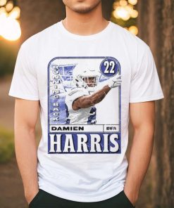 Damien Harris 22 Buffalo Bills running back graphic shirt 4 Damien Harris 22 Buffalo Bills running back graphic shirt